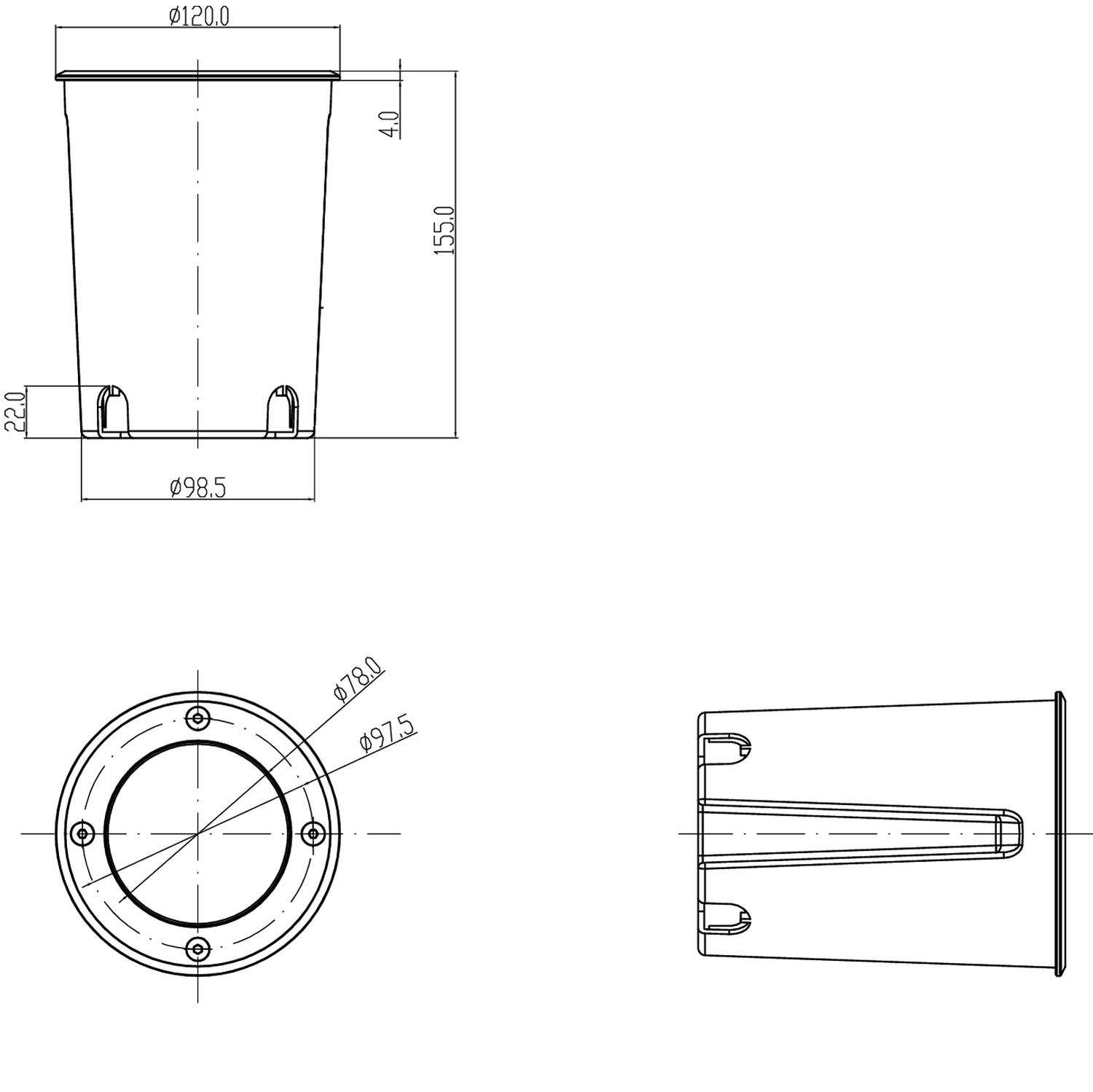 Regor 600lm 830 25° 6W Brushed Steel