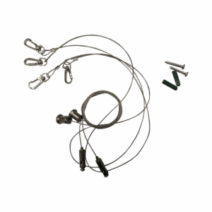 Y-Sling suspension kit for 595x595 Panel 1,4m wire