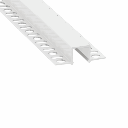 Profile Type Gaudi recessed drywall WH 2,02m inc/end caps