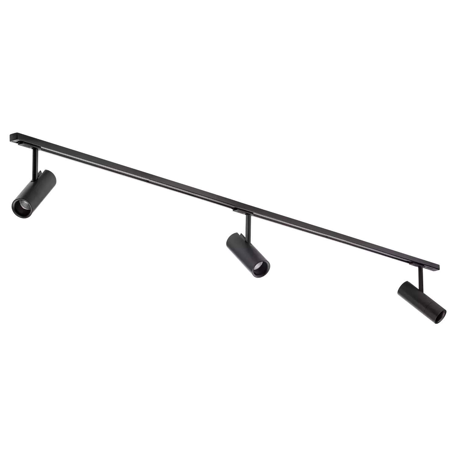 Cylinder 60 Spotskinnepakke X3, 2M, 3000K, sort