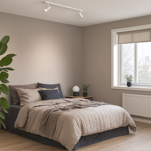 Cylinder 60 Spotskinnepakke X2, 1M, 3000K, hvit