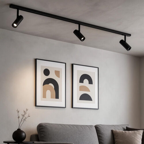 Cylinder 60 Spot rail package X3, 2M, Dim-to-Warm, black