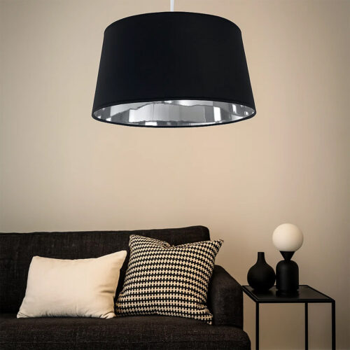 Mysinge Pendel Ø450 684 Silver/Sort E27