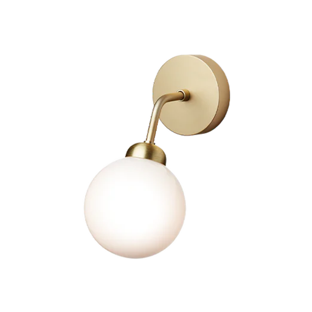 Nuura Apiales Wall Brushed Brass Opal