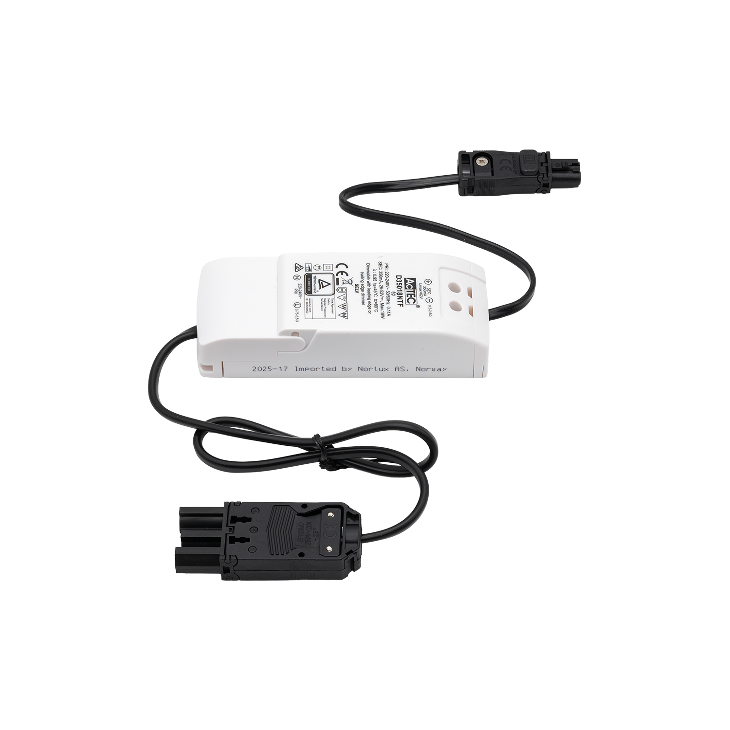 Driver Phasecut 350mA max 18W 26-52V 18i3&EPN0034