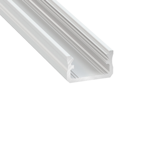 Profil Type A 16x9,28 mm HV 2,02 m inkl. endestykker, klips