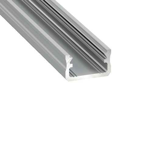 Profile Type A 16x9,28mm ALU 2,02m inc/end caps, clips