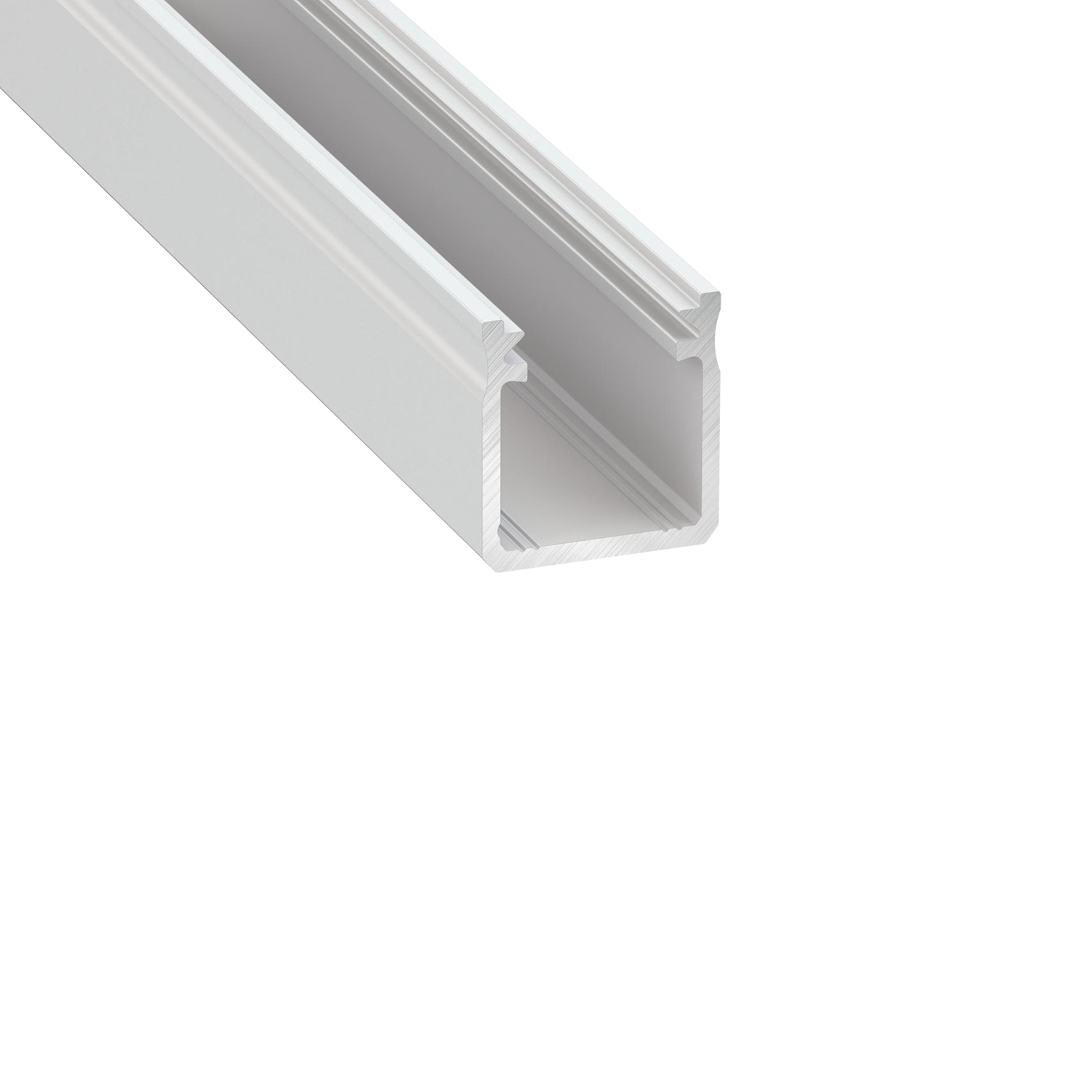 Profile Type Y 17x18mm WH 2,02 m inc/end caps, clips