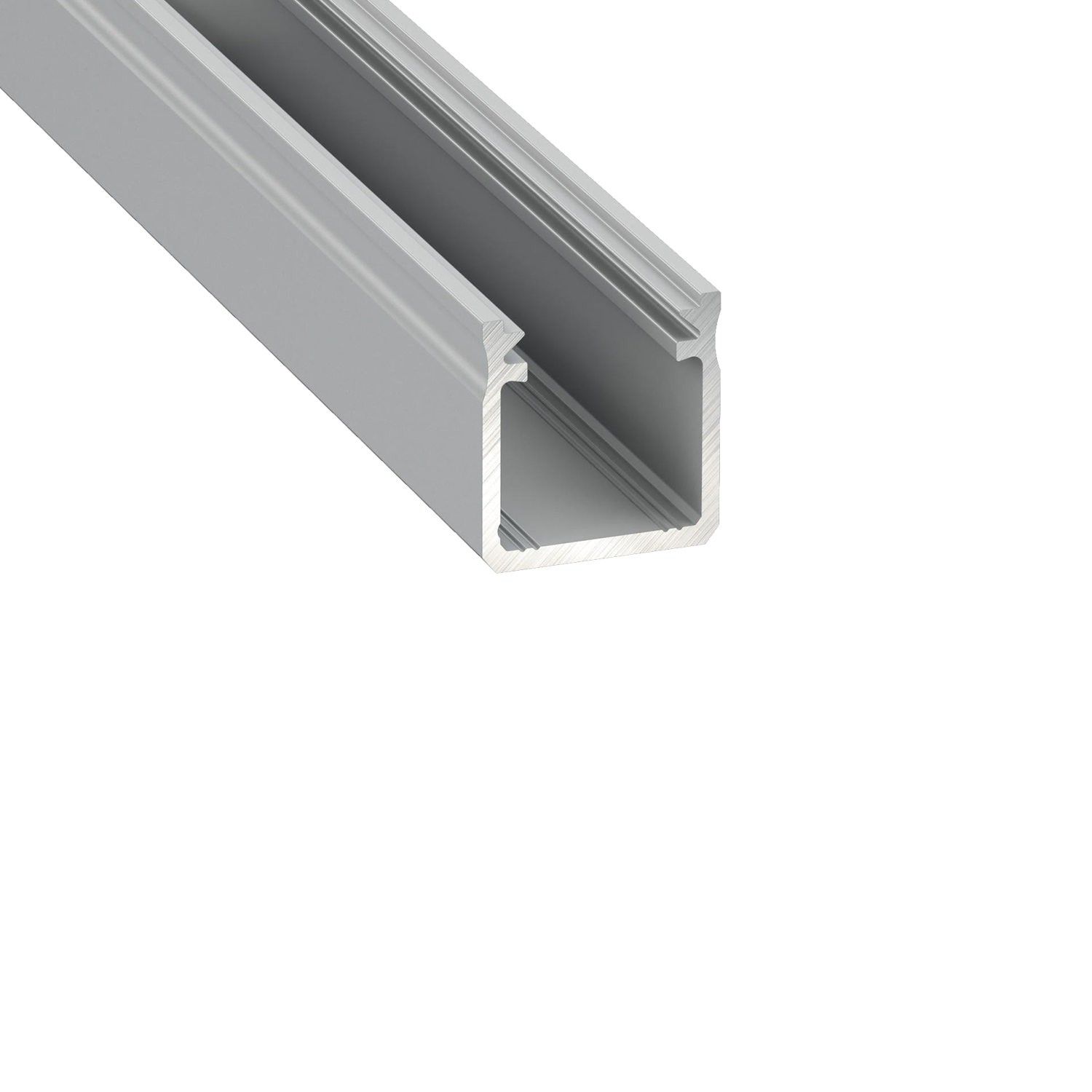 Profile Type Y 17x18mm ALU 2,02m inc/end caps, clips