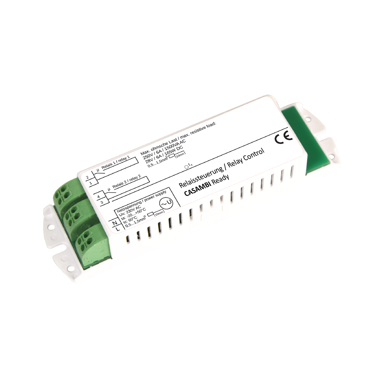 CBU 2-channel Relay 6A Casambi