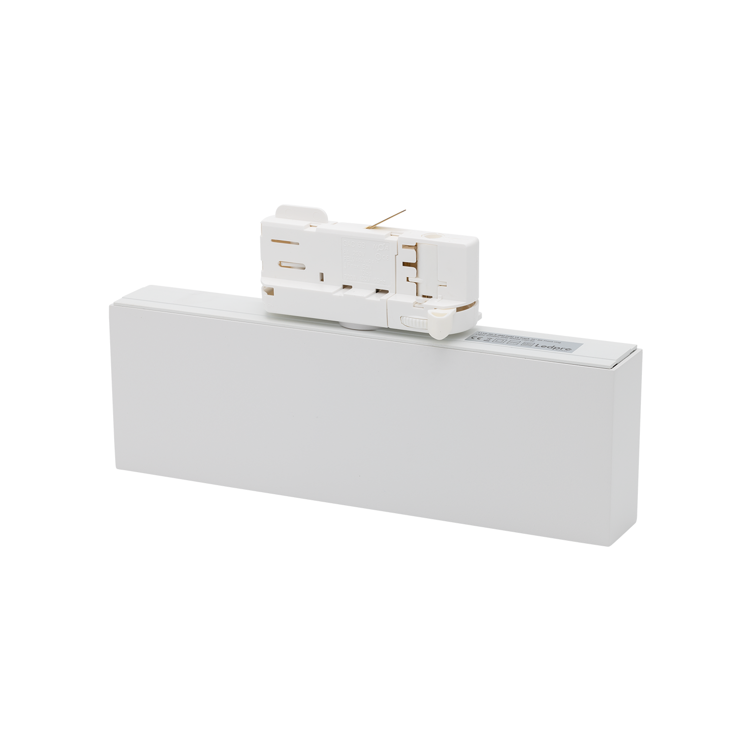 Cold 10 Track 2200lm 930 36° 20W WH/BK Front ring 3-cir DALI