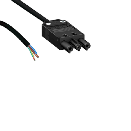 18i3 2.5 Female/Free 2m BK