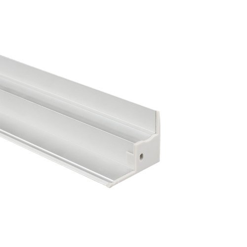 Profil H Alu 2m 45x34,5mm inkl. dæksel, endekappe