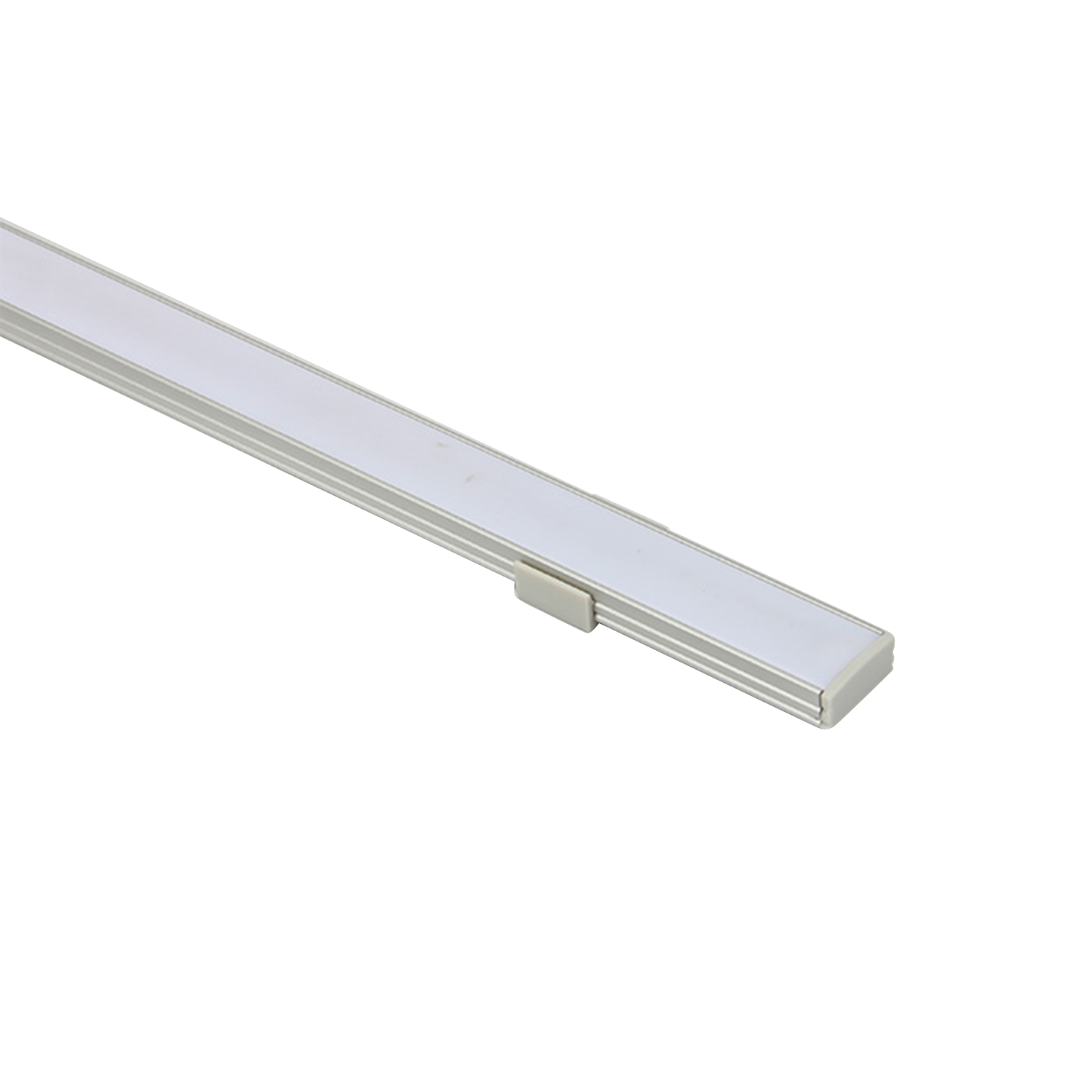 Profile U1 Alu 2m 17,4x8,2mm incl f. cover,end cap, clips