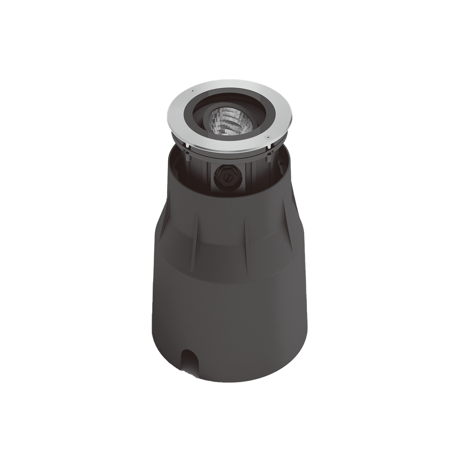 Heka 1050lm 830 30° 15W Brushed Steel Phasecut