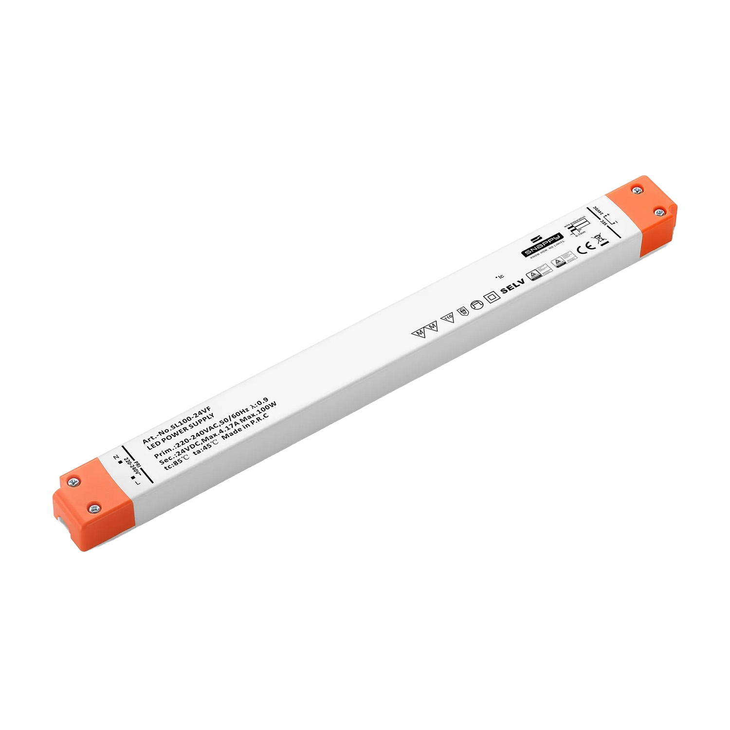 LED-strip + driver (ej dimbar) 28,8 W/m, 3 m