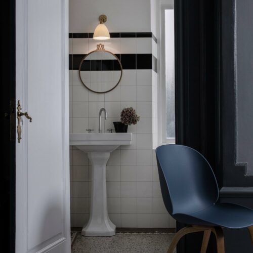 Bestlite BL7 Wall Lamp Bone w/Switch China/Brass