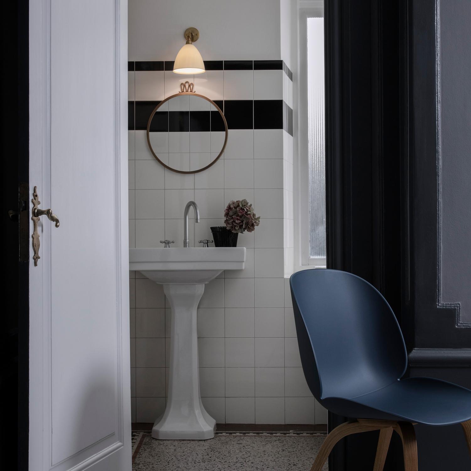 Bestlite BL7 Wall Lamp Bone w/Switch China/Brass