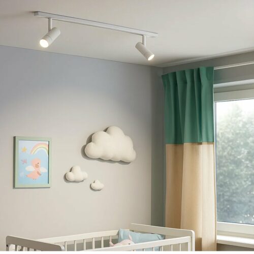 Cylinder 60 Spot rail package X2, 1M, Dim-to-Warm, white