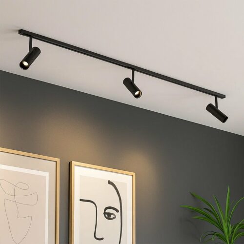 Cylinder 60 Spot rail package X3, 2M, 2700K, black