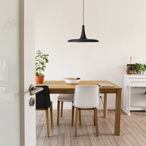 Disk Pendant GU10 max 40W BK