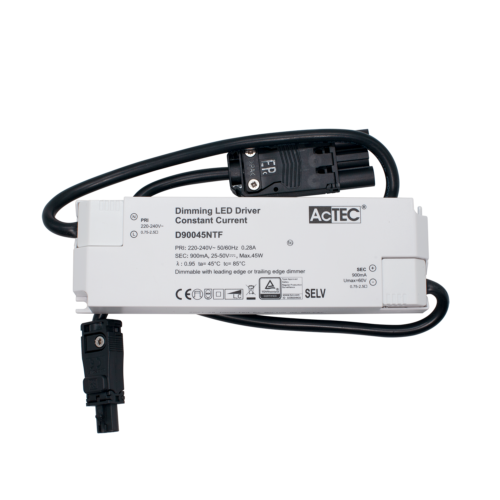 Driver faseafskæring 900mA Panel maks. 45W 25-50V 18i3 Han/EPN0034