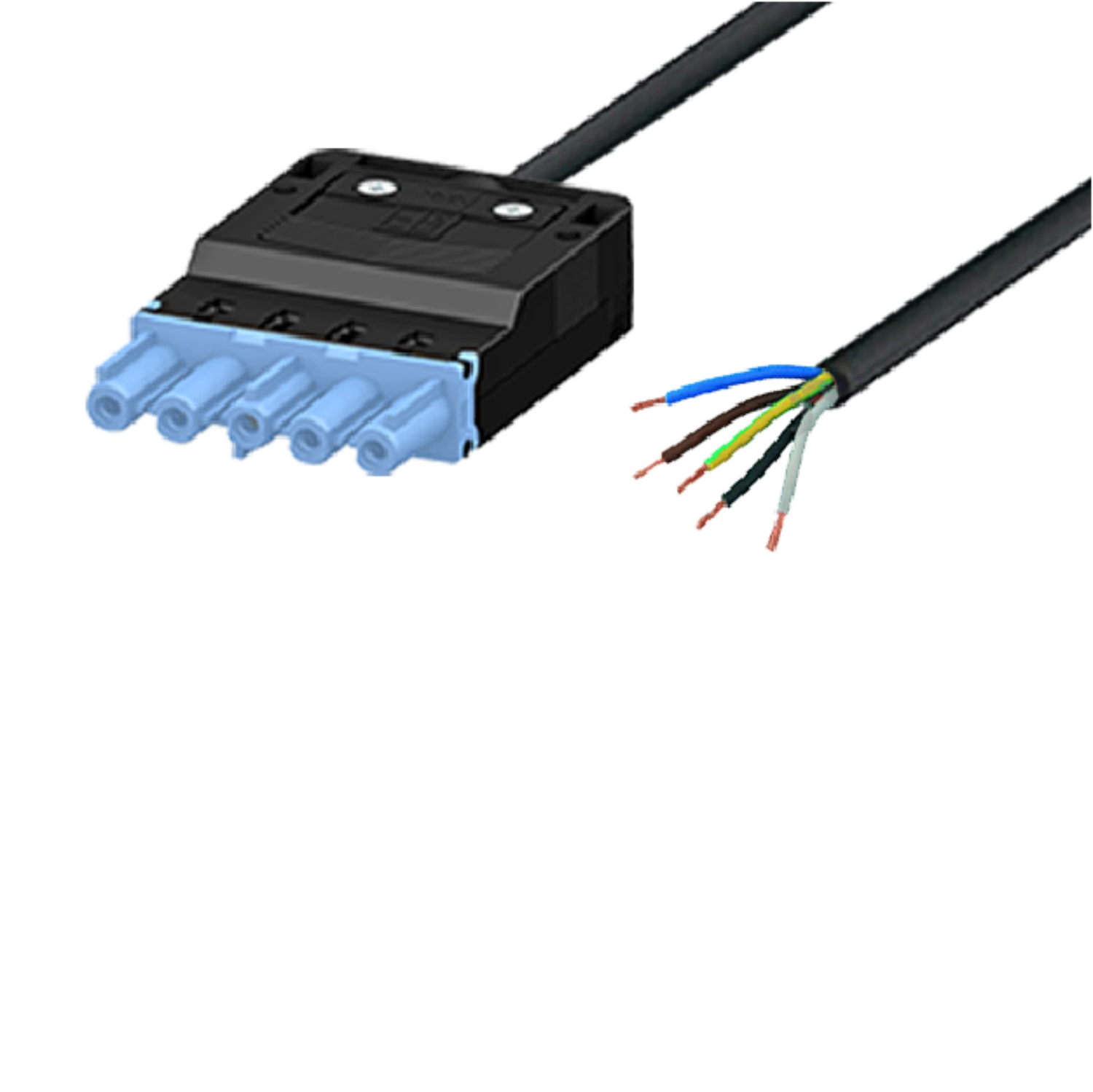 18i5 DALI 1.5 Female/Free 6m BK/BL