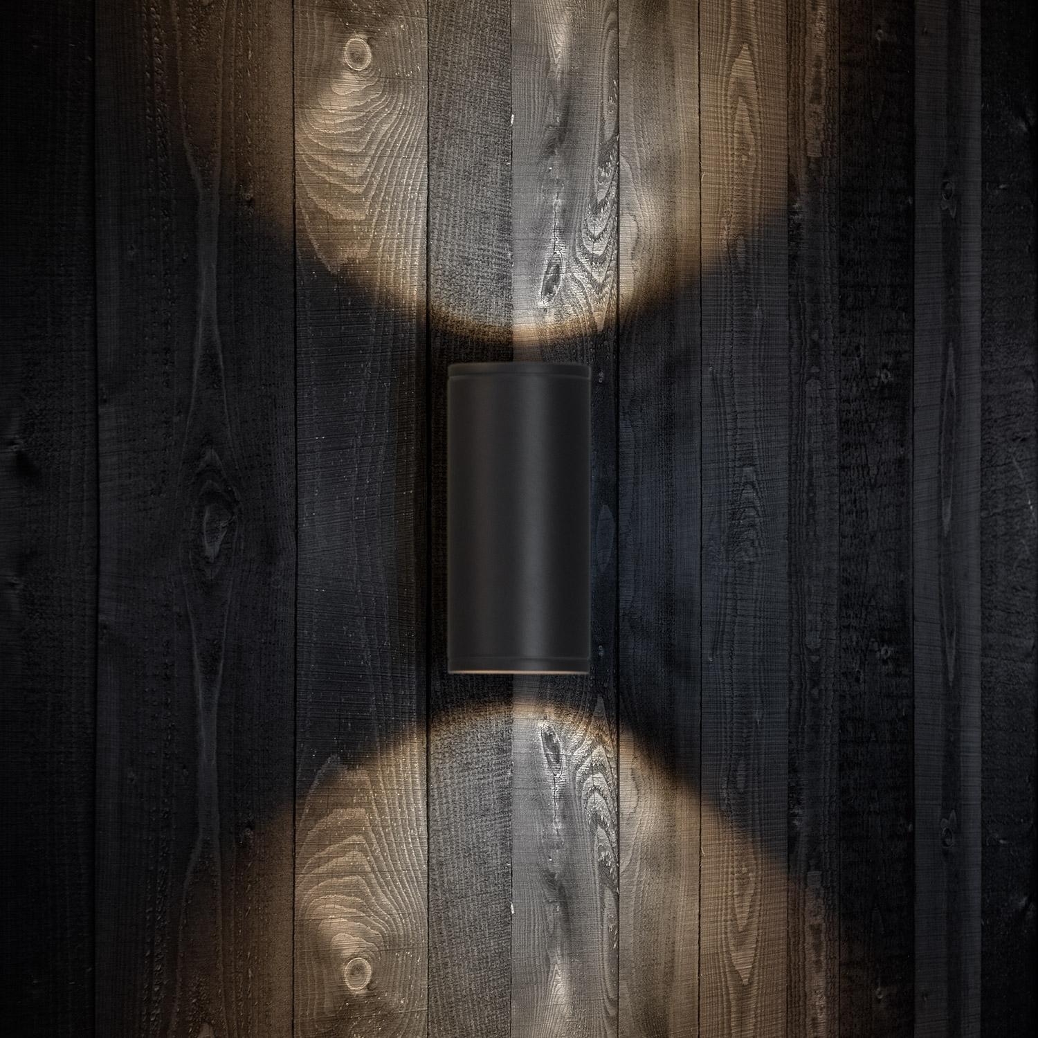 Gemma GU10 up&down 45° max 2x35W Dark Grey