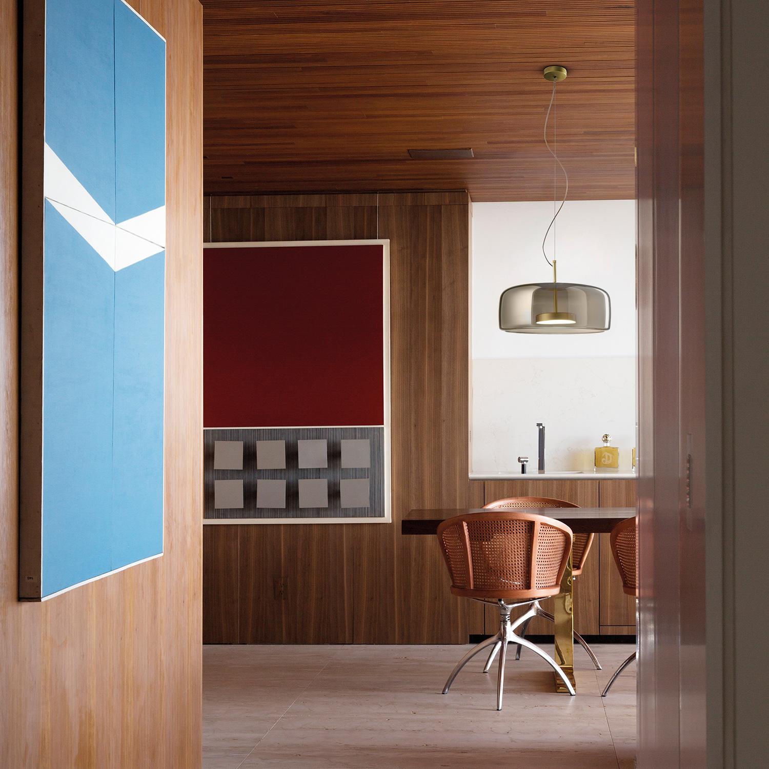 Jube SP 1 G 2000lm 2700K Smoky Transp. Glass Gold Frame