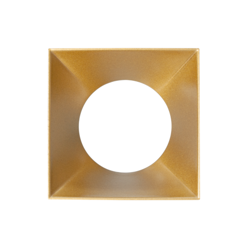 Kappa Rise Front Ring Gold