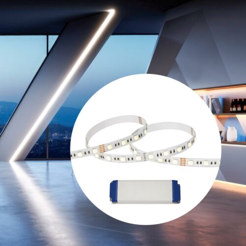 LED-strip + driver (ikke dimbar) 28,8W/m, 3m