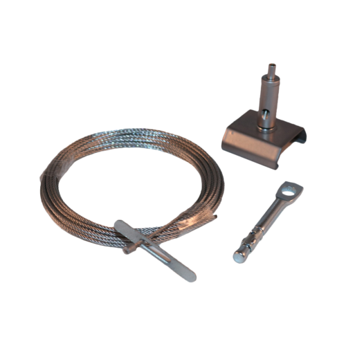 Wirekit 4m complete w/snap-on for Global Pro/Pulse 10pk GR