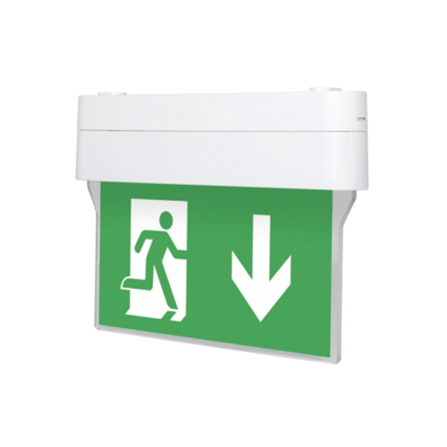 Nashi Exit Sign EMG 1,2W 3h IP44 Overflade