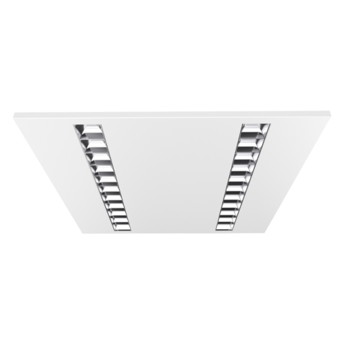 Panel Sky Dual 595x595 5000lm 840 36W WH/BS louvre IK08 DALI