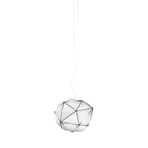 Semai SP P Pendant E27 maks 77W Ø30cm White Glossy White