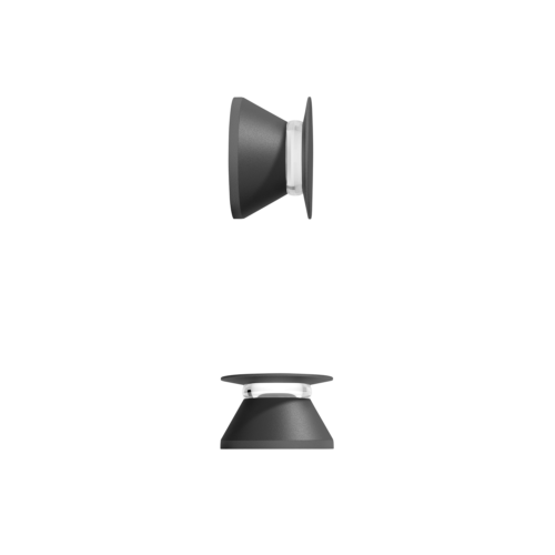 Netus 170lm 830 4° 8W Lynkobling Mørkegrå