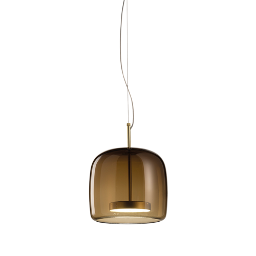 Jube SP S 1200lm 2700K Burnt Earth Transp. Glas guld ram