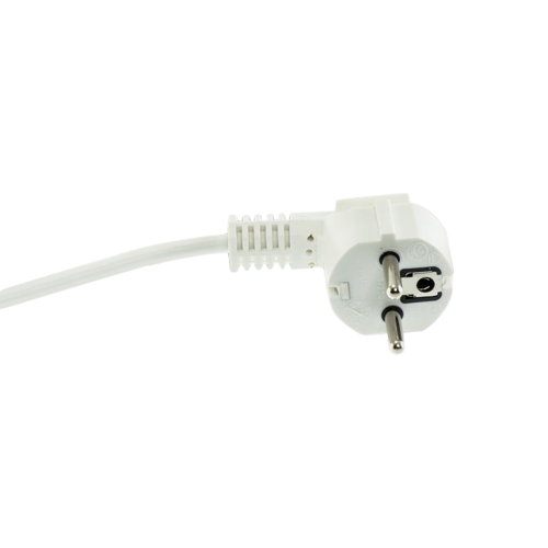 Power Cable 3m 3x0,75mm² w/ Schuko-plug/ free end WH