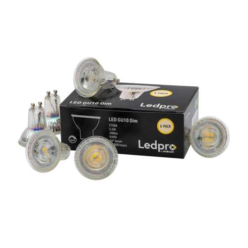 Ledpro MASTER 400lm 5,5W GU10 927 36° Dim 6-pak