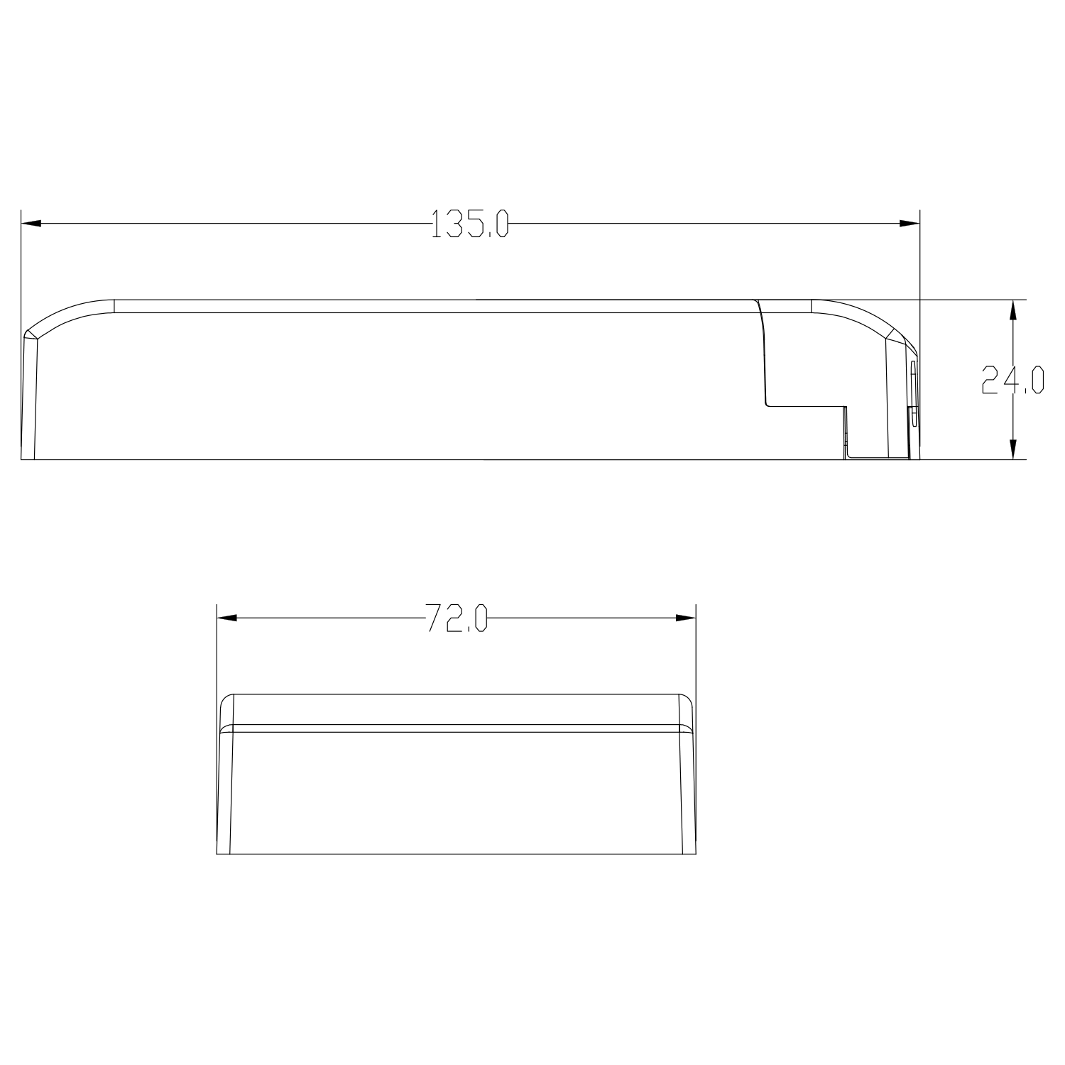 Driver DALI 900mA Panel max 45W 18i5 DALI/EPN0034