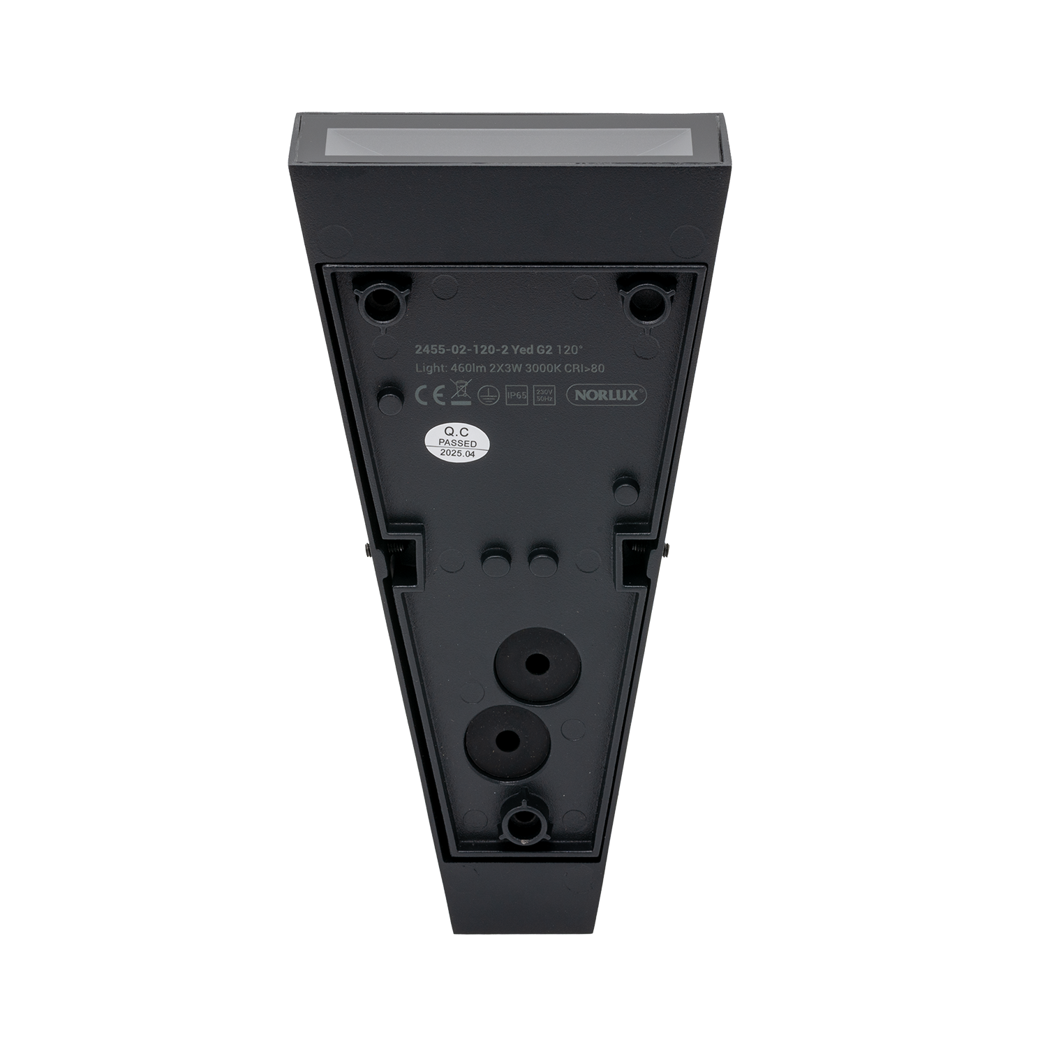 Yed G2 Up&down 460lm 120° 830 2x3W IP65 BK