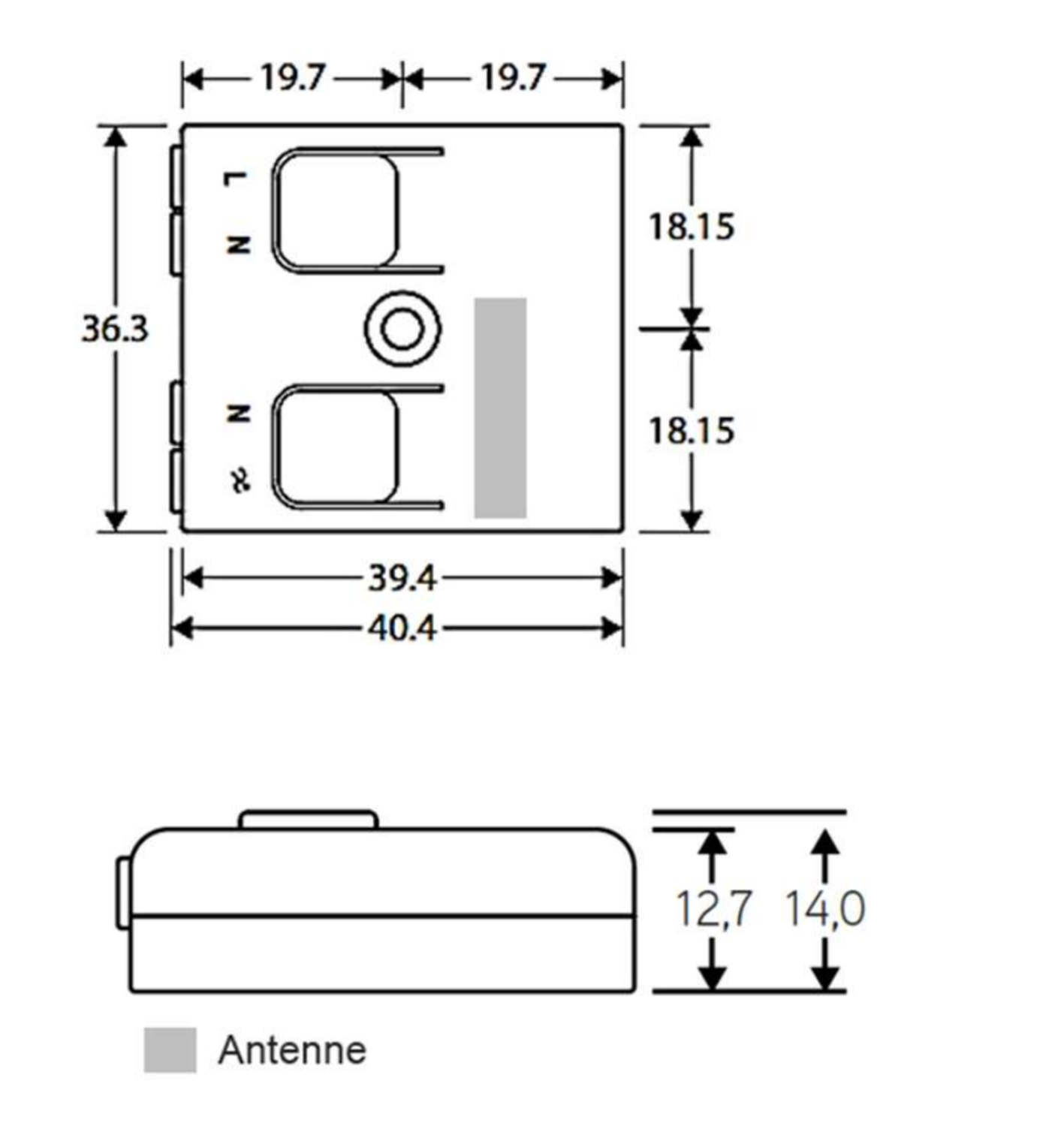 CBU 100W dimmer Casambi