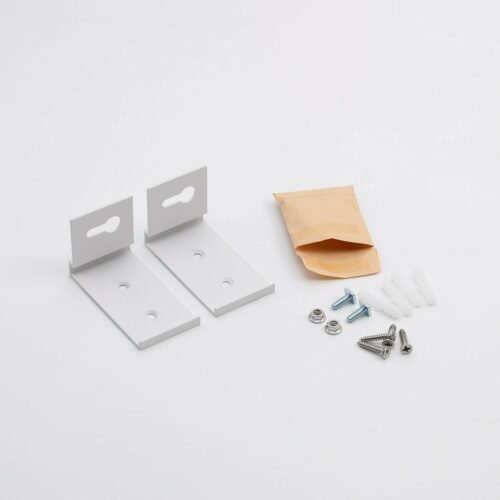 NLL 55 Wall mounting kit 2pcs WH