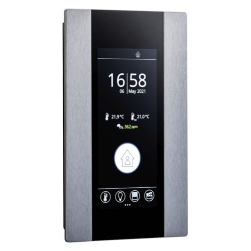 CBU CRP PANEL thanos EVO-Design sw Temp Alu Frame silver