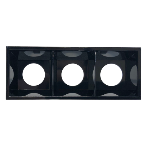 Cold 3 Front Ring Black